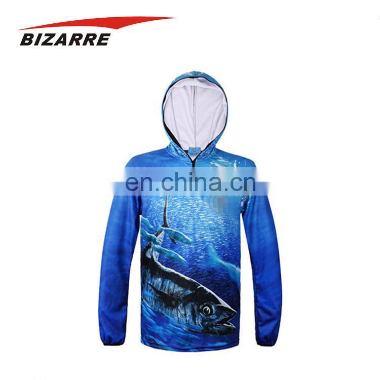 China Fishing Shirts Custom Made UV Protection Quick Dry