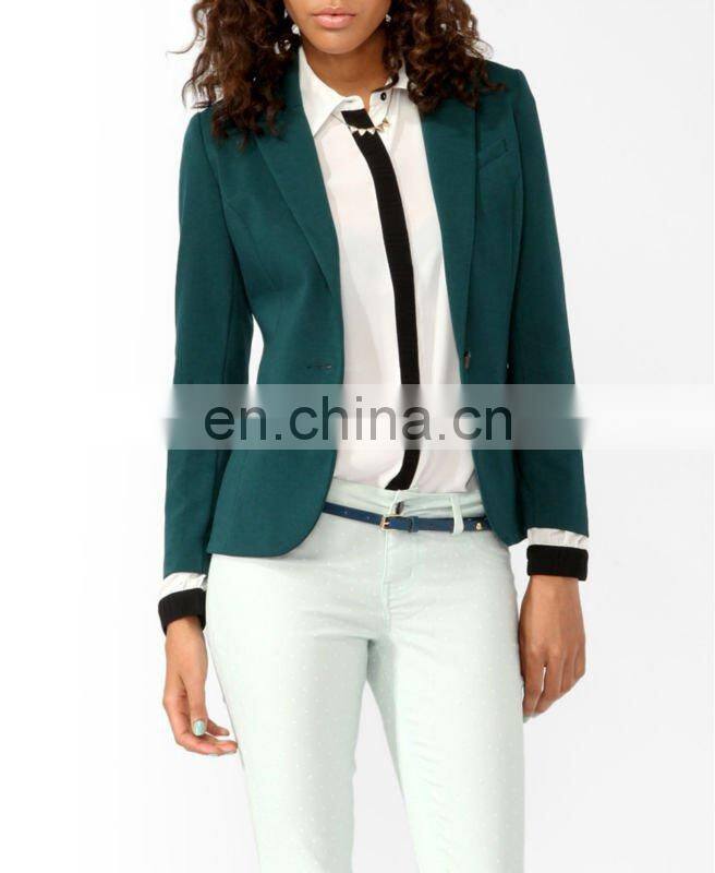 CHEFON Ladies Ponte Knit Blazer CFB0015