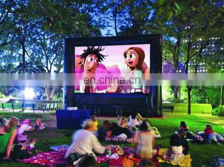 Hot selling outdoor movie screen , inflatable projector screen for supply