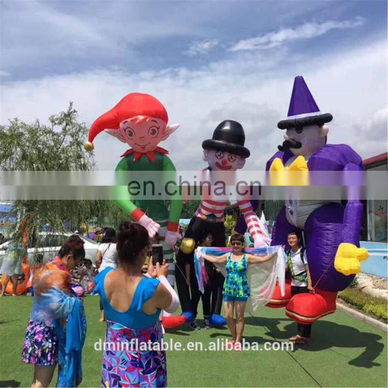 3.5m High inflatable puppet mascot for city parade Decoration sam yu 8611