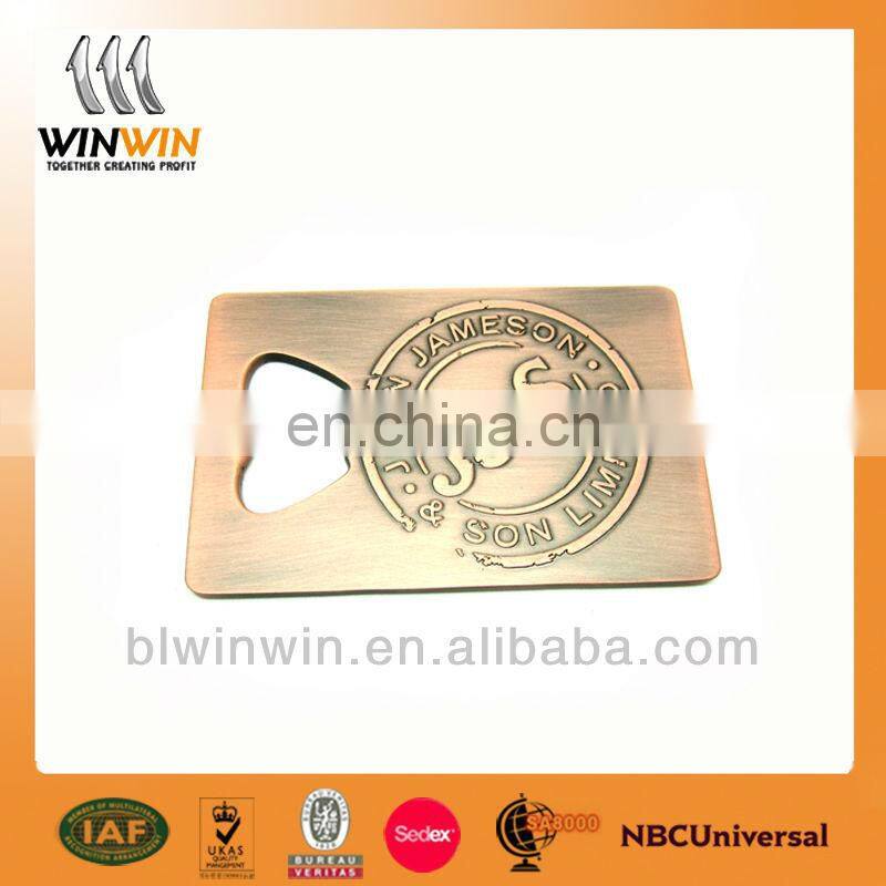 good quality cast iron blank bottle opener