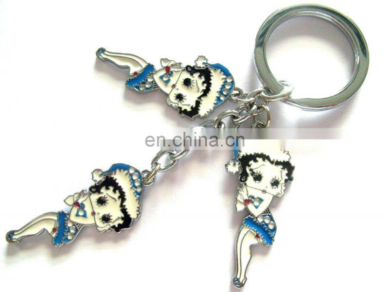 Metal wallet key chain