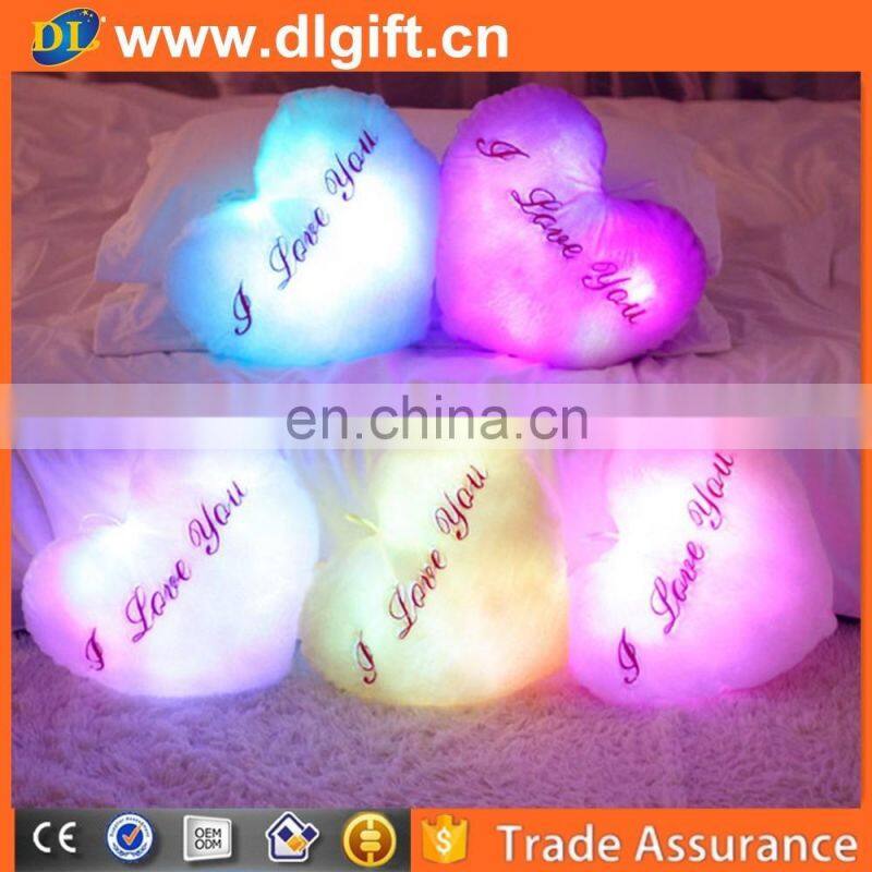 Wholesale custom plush poop LED pillows cushion