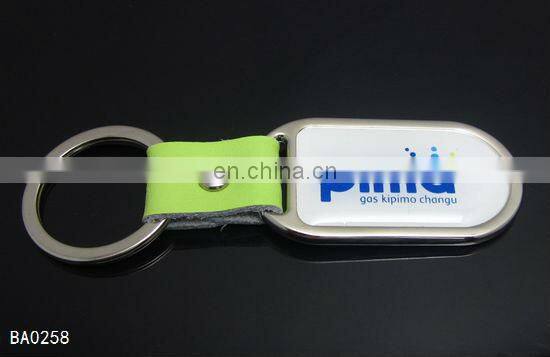 Die Casting Metal Keychain Blanks with Soft Enamel Logo Key Holder
