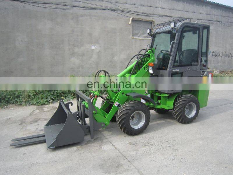 800kg mini comact articulated wheel loader