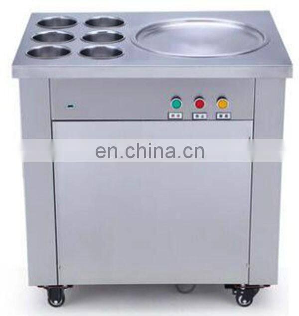 Factory Price New Model Double Pan Fried Ice Cream Machine for Sale
