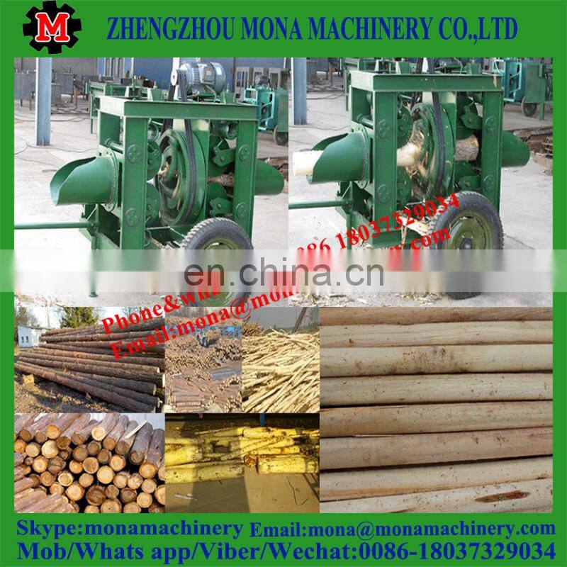 Wood bark peeling machine/ wood debaker / wood log peeler