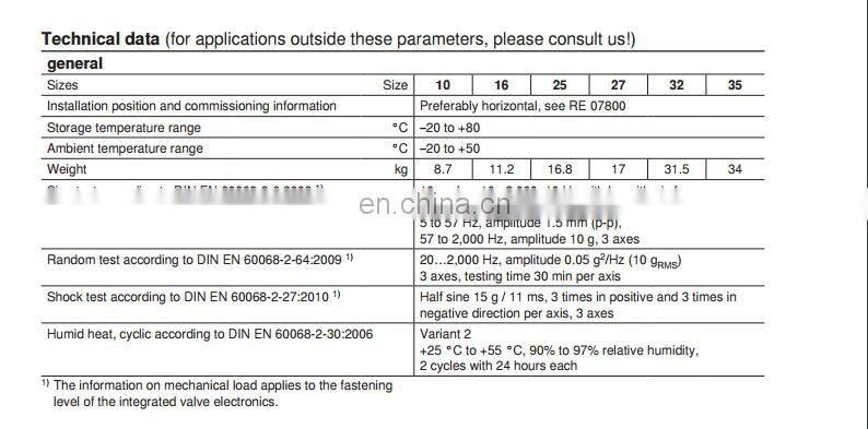 Rexroth 4WRKE of 4WRKE10,4WRKE16,4WRKE25,4WRKE32 hydraulic valve,proportional directional valve