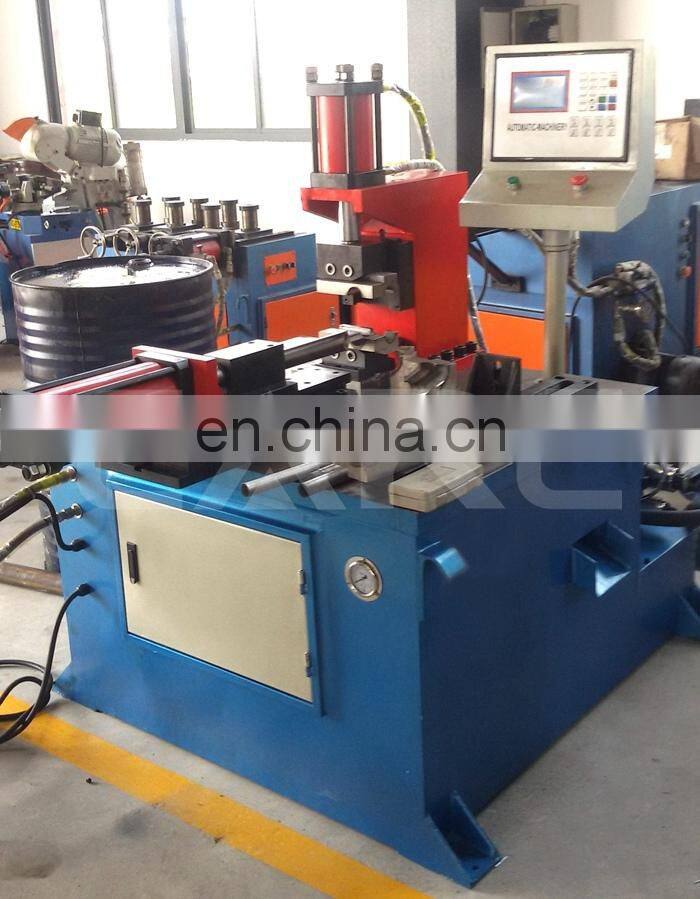 Automatic pipe end notching machine, pipe notchers for sale, metal pipe notching machine