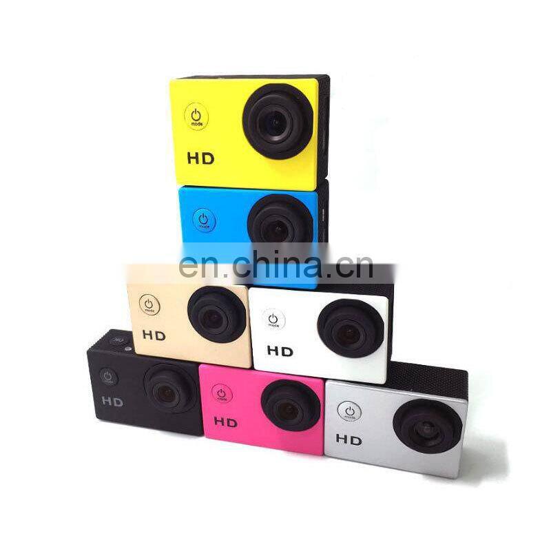 Hot sale waterproof sports DV multifunctional outdoor riding diving camera car dvr outdoor sports cam