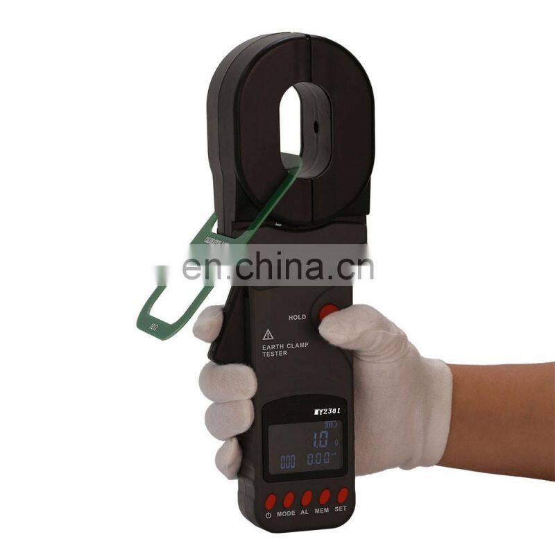 Clamp-On Ground Resistance Tester Intelligent Clamp Grounding Resistance Tester