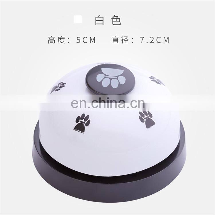 Wholesale Paw print training cat dog potty pet dog training bells