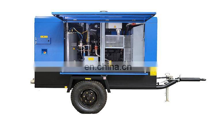 Liutech 20 Bar Versatility Portable Air Compressor Outdoor Usage Equipment for Mining and Civil Construction 1200~1900rpm 191kw