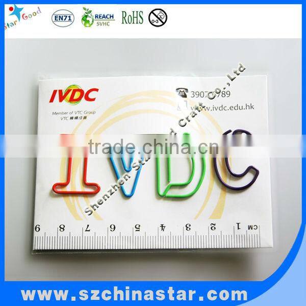 Shenzhen factory professional design packaging paper clip