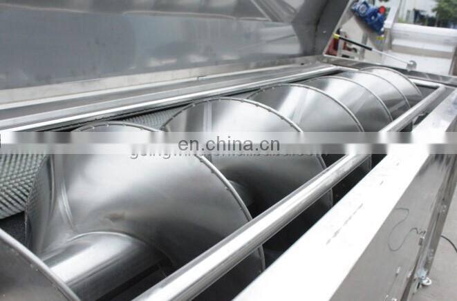 Automatic yam peeling machine auto industrial yams brush washer peeler washing cleaning and slicing machines price for sale