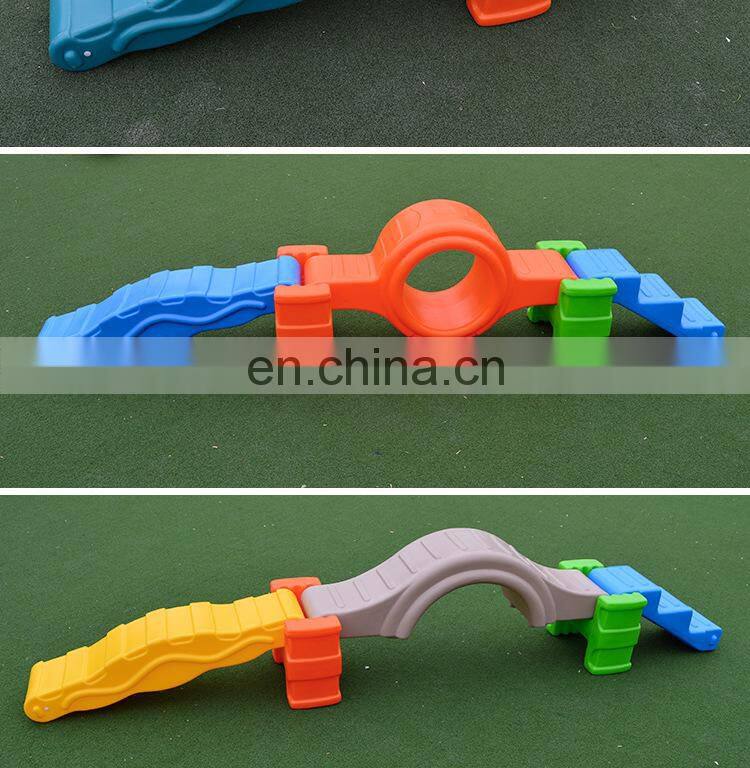 Children Garden Outdoor Big Plastic Balance Bridge