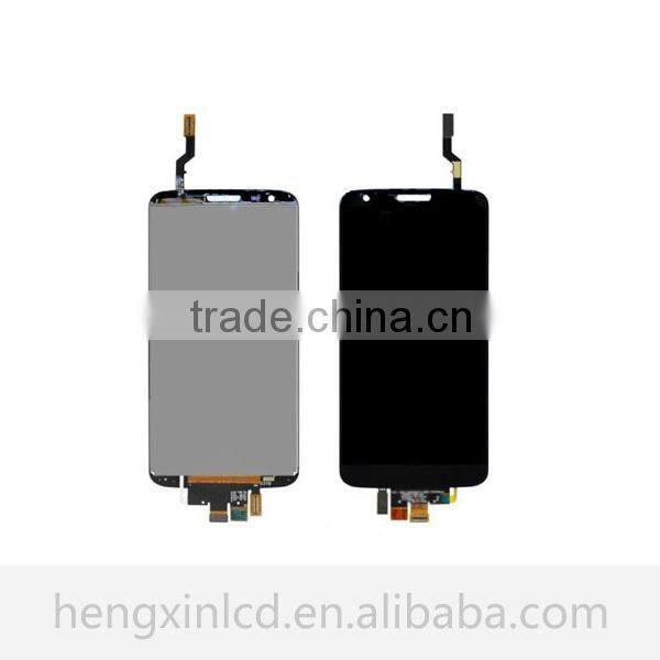 Wholesale LCD Screen Full Assembly For LG G2, For LG G2 LCD And Touch Screen Digitizer With Middle Frame