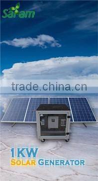 2KVA wind solar hybrid power system for home