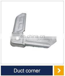 Custom HVAC System Ventilation Insulated Stainless Steel Galvanized Steel PVC Canvas Flexible Duct Connector