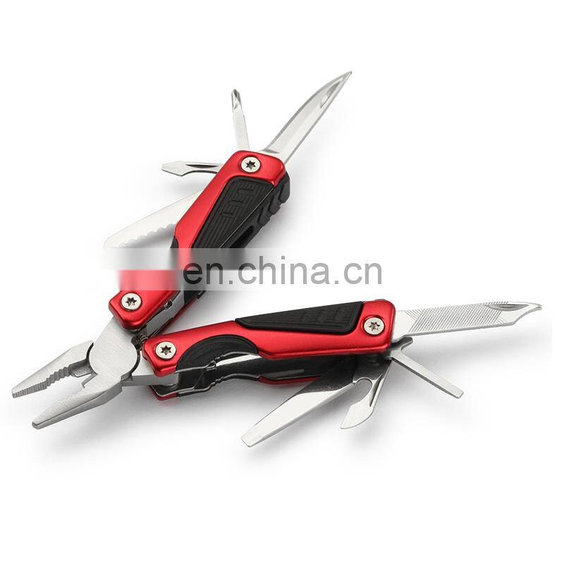 Wilderness Survival Multifunctional Pliers 13 in 1 Multifunctional Stainless Steel Tool Pliers Outdoor Folding Pliers