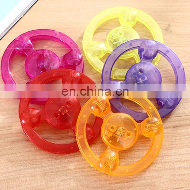 Flash Pull Line Led Flywheel Hot Fire Wheel Glow Flywheel Whistle Creative Classic toys for Children Gift