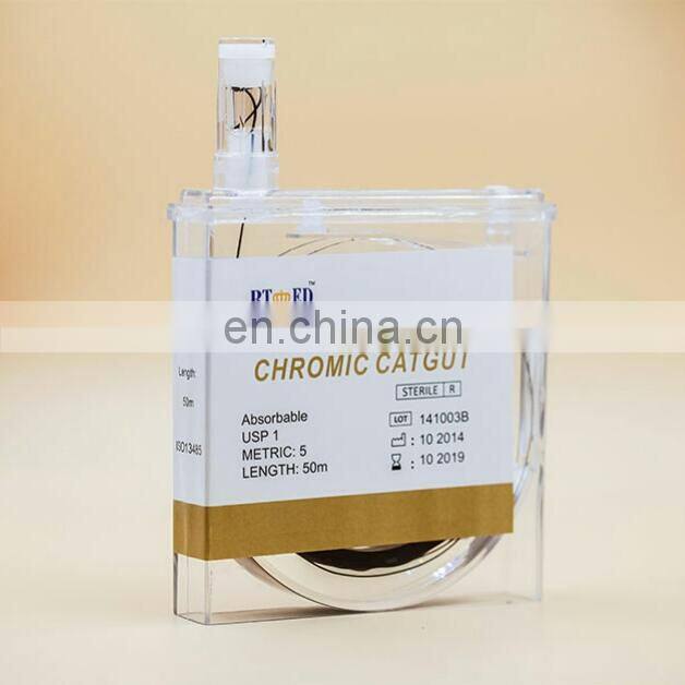 Hot Sale Surgical Cassette Veterinary Suture without Needle with high quality