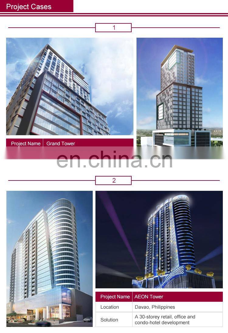 High Quality Hot Design Aluminum Composite Panel Curtain Wall ACP Facade From China Manufacturer