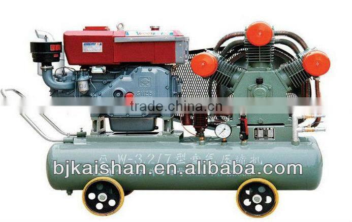 3cbm 7bar Diesel Portable Mining Air Compressor W3.2-7