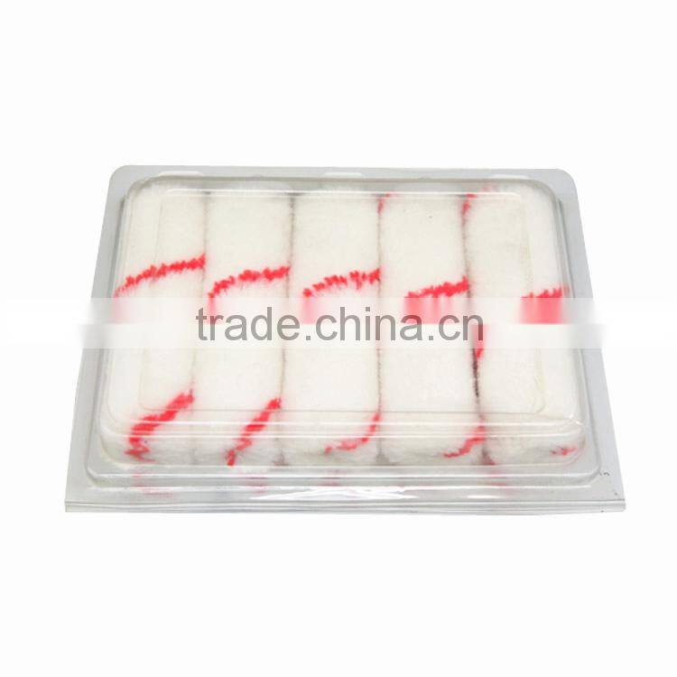 10PC 4" Acrylic Paint Roller Cover Refills & 2PC Simple Tray