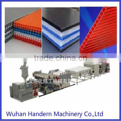 PP corrugated board making machine