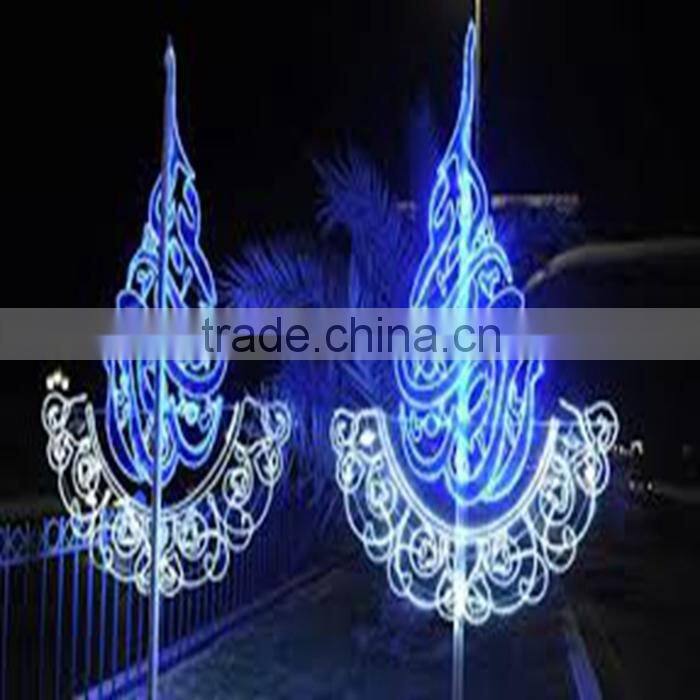New Design Hanging Ramadan Lights Decoration for Shopping Mall Atrium