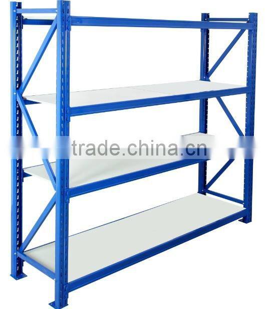Foshan long span shelving with professional welding equipment for warehouse