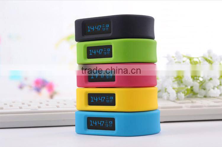 Trade assurance smart health sleep monitor bluetooth bracelet wristband for Andriod system