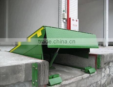 Stationary type hydraulic dock ramp/warehouse dock ramp/dock leveler