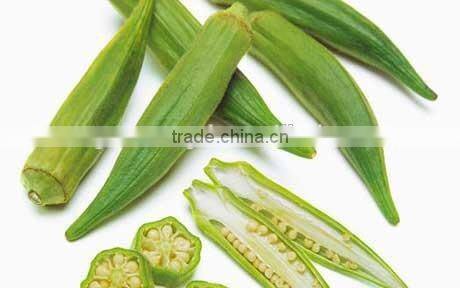 frozen okra whole