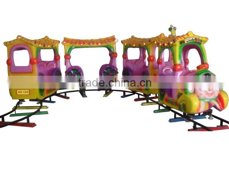 Amusement park kids electric train