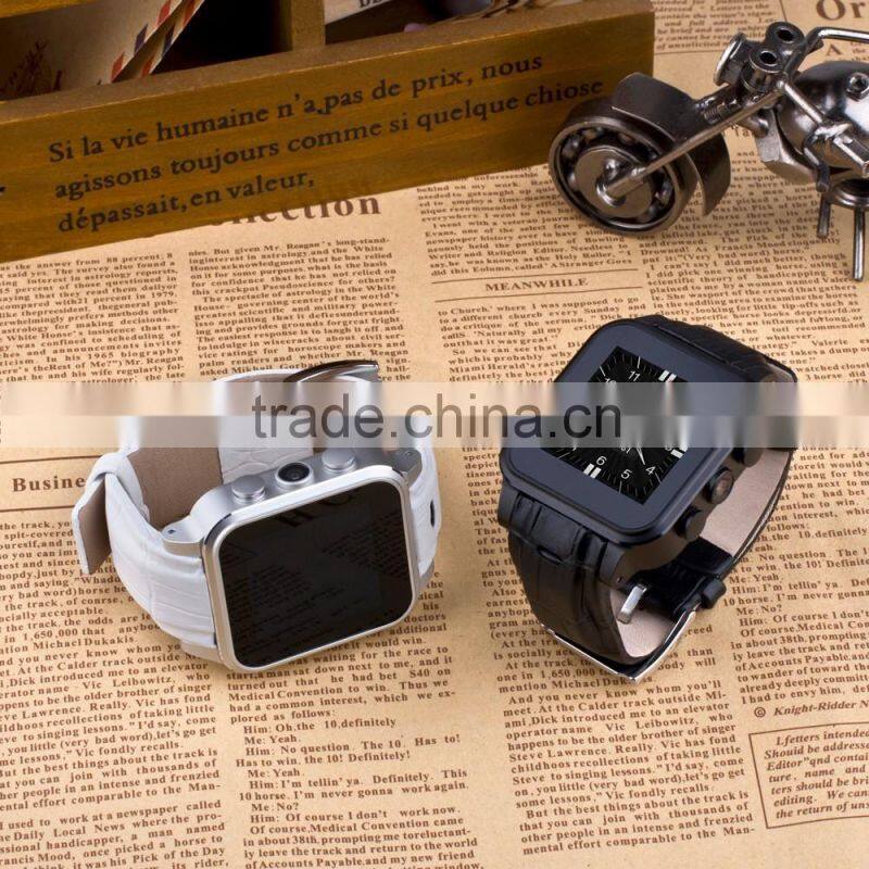 1.54" IP67 waterproof touch screen Android smart watch with 3G/WIFI/GPS , wrist smart watch cellphone