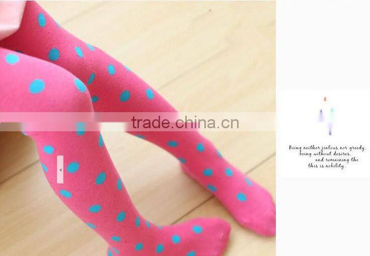 Girl candy color panty hose baby girl elastic leggings for spring & autumn wear