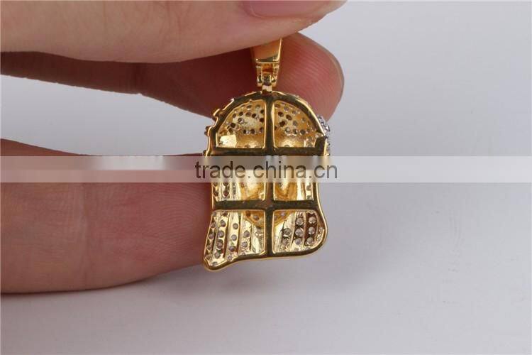Iced out 925 sterling silver AAA CZ men hip hop jewelry wholesale