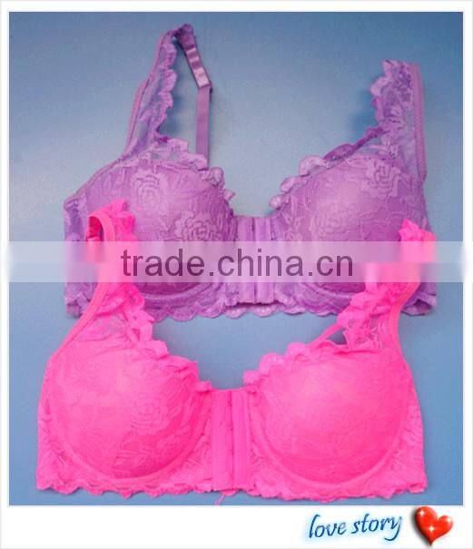 Fashion Front Closure Lace Bras