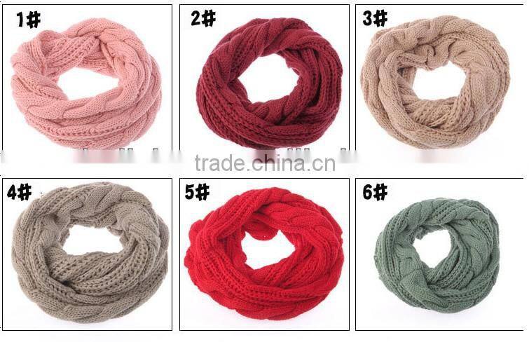 Winter Fashion Women Loop Scarf