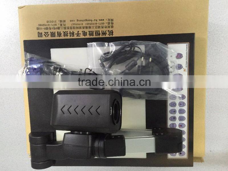 Foldable A4 paper portable document camera high definition digital visualizer with VGA interface