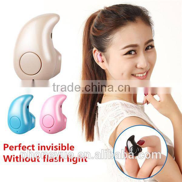 2016 trending mini S530 girls cool design small single ears wireless bluetooth earbuds