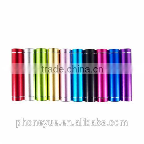 lightweight 18650 battery 2600mah portable mini power bank for samsung