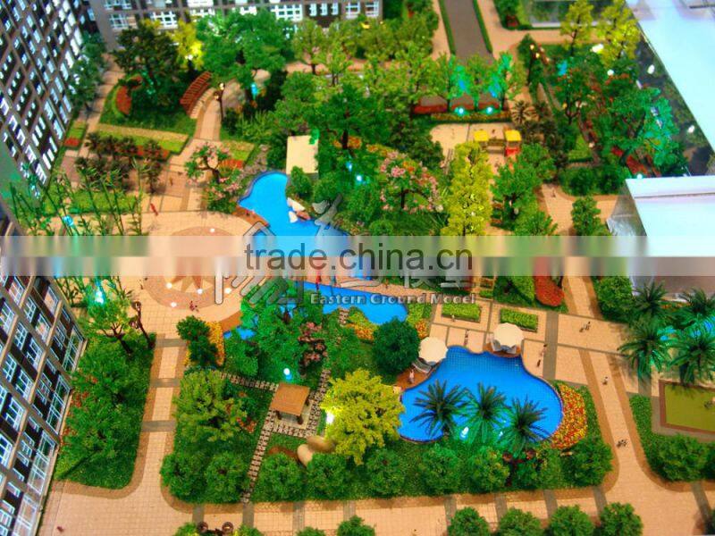 Wonderful architectural model lighting making by JC Model maker