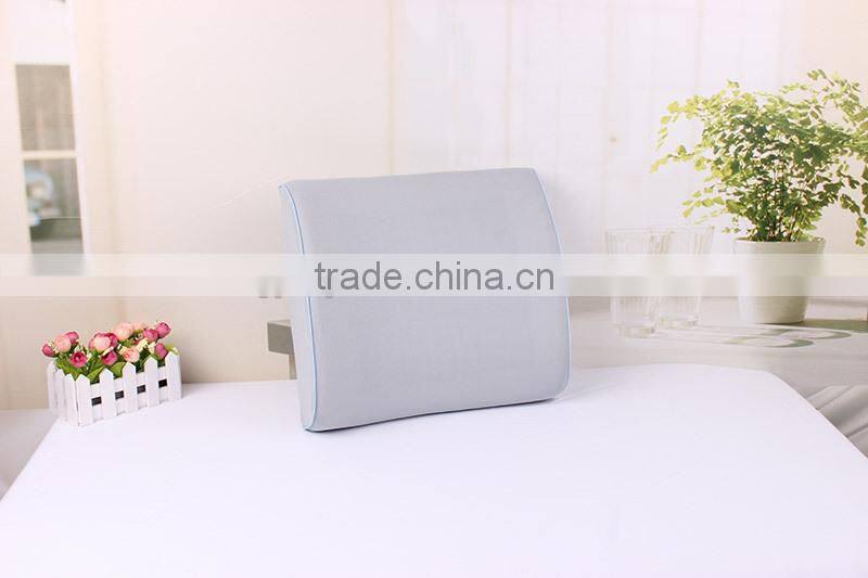 Mesh car office chairs contour lumbar back support cushion with PU memory foam.emoji pillow cushion