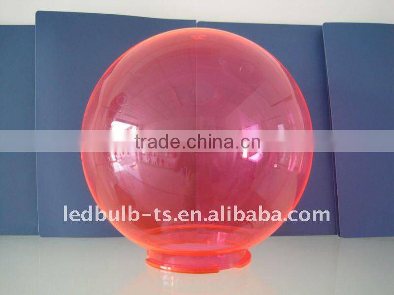 PMMA ceiling lamp shade, sphere outdoor lamp cover, acrylic light cover