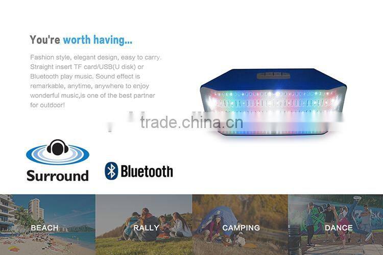 SE-BE0085 portable and powerful Bluetooth speaker system with built-in MP3 player and FM radio