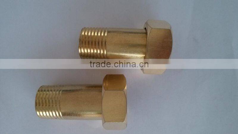 Water meter connector brass water meter