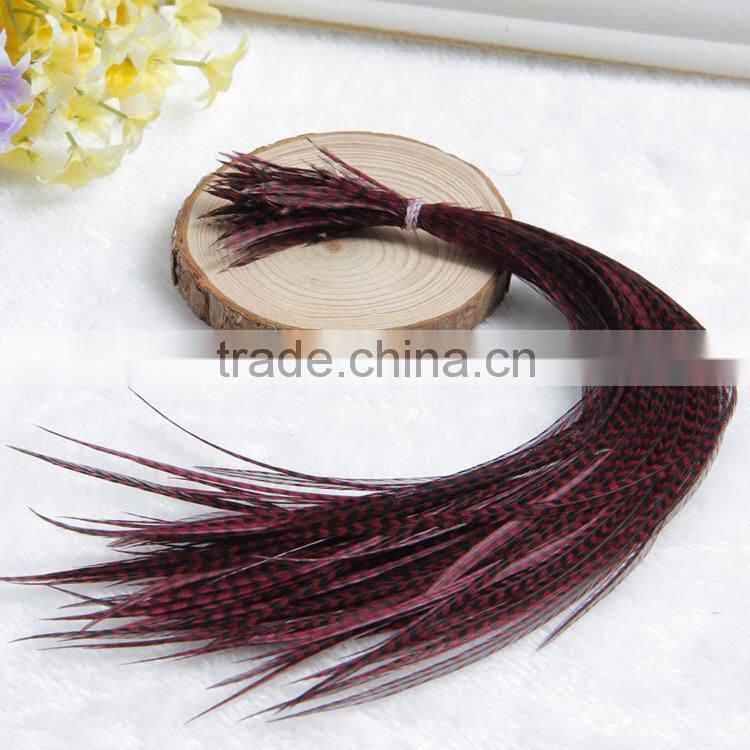 Hot Selling Cheap Grizzly Rooster Feather Extension Feather flags cheap
